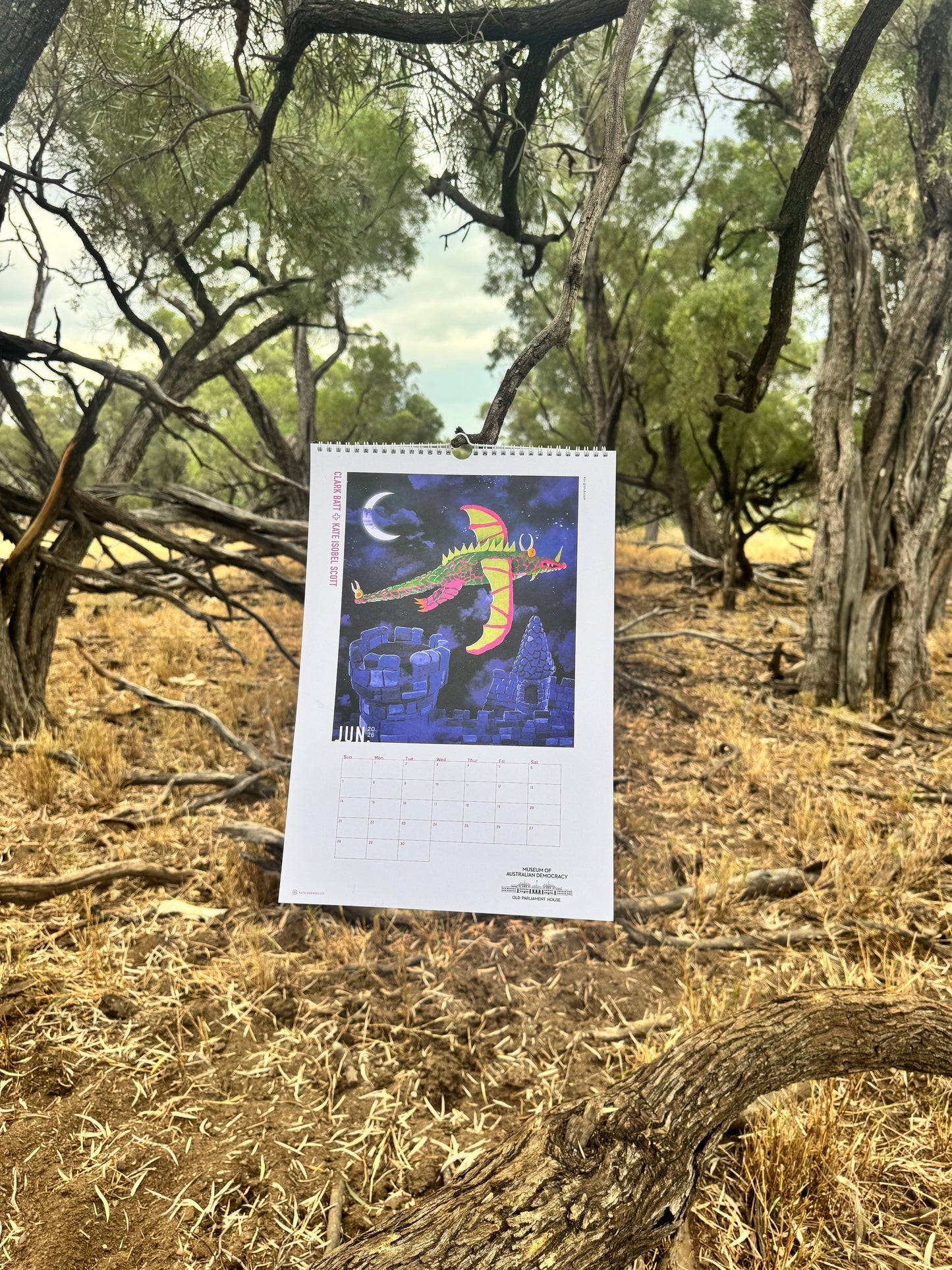 2026 SQUIGL Club Art Calendar (limited)