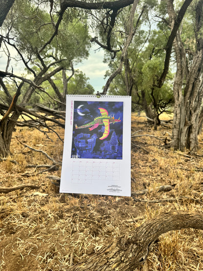 2026 SQUIGL Club Art Calendar (limited)