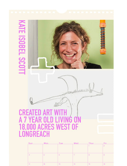 2026 SQUIGL Club Art Calendar (limited)