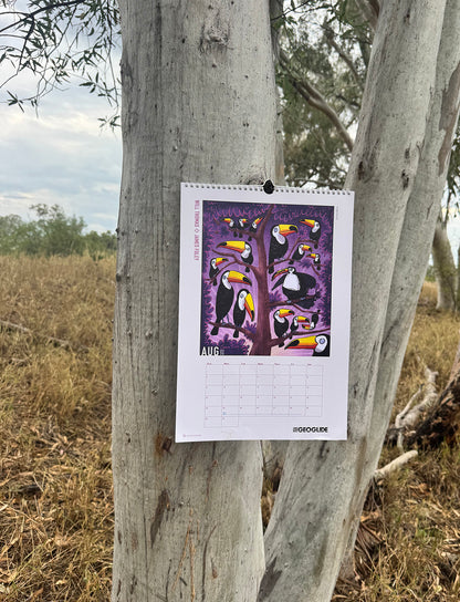 2026 SQUIGL Club Art Calendar (limited)